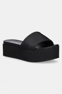 Шлепанцы Flatform Sandal Slide из нейлона Calvin Klein Jeans, черный