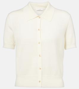 Верх из шерстяной смеси Vince, белый