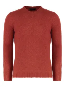 Свитер с круглым вырезом Moorer, оранжевый