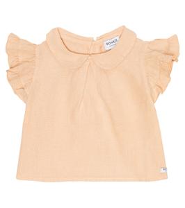 Льняной топ Baby Mimi Donsje, Rose Latte