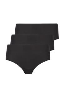 Трусы на талии, набор из 3 шт., секрет Nina von C., черный