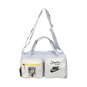 Nike Тканевая дорожная сумка унисекс светло-дымчато-серый, Graffiti
