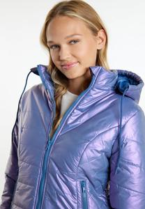 Зимняя куртка myMo, фиолетовый