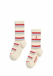 Полосатые носки Armedangels, Oatmilk