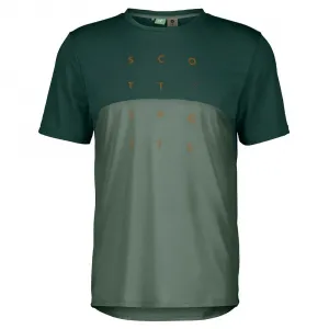 Джерси с коротким рукавом Scott Trail Flow Dri, зеленый