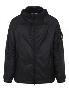 Куртка с капюшоном Stone Island, черный