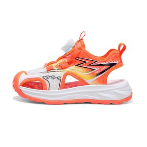 Детские сандалии с низким верхом, противоскользящие, с амортизацией, устойчивые к истиранию, дышащие, с балансировкой NEZHACHAOHAI, оранжевый