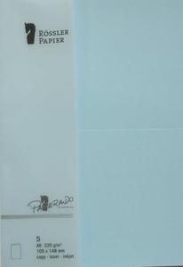 Бумажная Карточка A6 5 Единиц Водно-Синий Inna marka