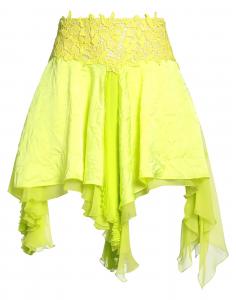 Мини-юбка Versace, лаймовый