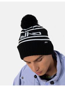 Шапка Beanie Cool с полосатым рисунком в ЧЕРНОМ цвете elho