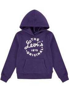 Пуловер с капюшоном Levi's Kids, фиолетовый