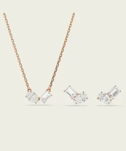 Набор Mesmera, грушевидная огранка, белый