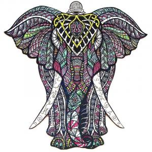 Деревянный пазл Античный Мамонт А4 Moments