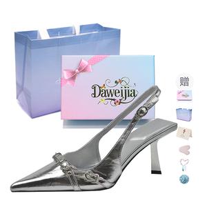 Dawei's house Давейс Хаус туфли на высоком каблуке женские подарочный набор черный, цвет Black[Box Included](Gift Included)