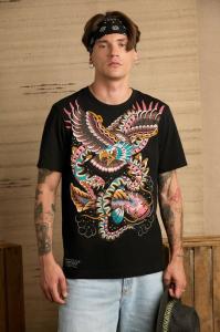 Хлопковая футболка Medicine, черный