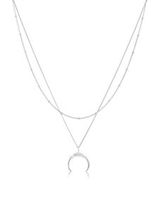 Elli Колье из серебра 925 пробы с изображением астронавта и полумесяца