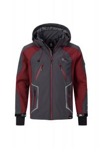 Куртка софтшелл, куртка стандартного кроя Rock Creek, темно-серый