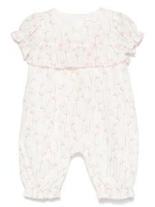 Ромпер с цветочным принтом Patachou, белый