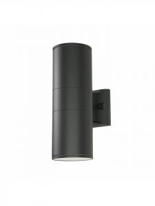 Licht-Erlebnisse Наружный настенный светильник (Ш)11 х (В)30,5 см, цвет антрацит