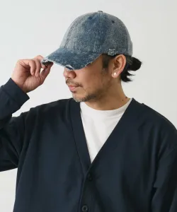 Потертая джинсовая кепка Colony 2139, цвет Blue