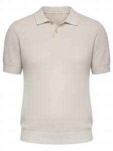 Ombre Поло в светло-бежевом цвете