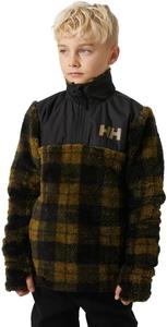 Helly-Hansen unisex-child Champ 1/2 Zip Midlayer Helly Hansen, 718 Sepia Aop