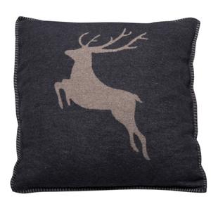Чехол на подушку David Fussenegger Sylt 'Deer' 50 x 50 см антрацит - серый