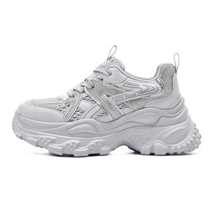 Hotwind Серые женские кроссовки на платформе, цвет Gray