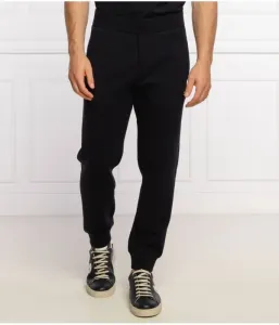 Брюки regular fit Emporio Armani, темно-синий