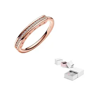 Pandora Медные кольца Women's Rose Gold