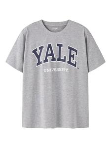 TWO SOON Футболка серого меланжевого цвета