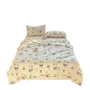 Симпатичное мультяшное одеяло для кондиционера летнее охлаждающее одеяло химическое волокно кровать Sanrio, Naughty Pochacco Rice