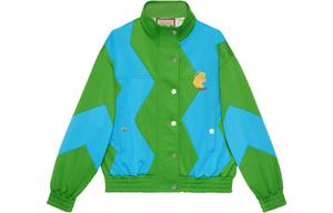 Куртка женская Gucci Chinese New Year, зеленый / синий