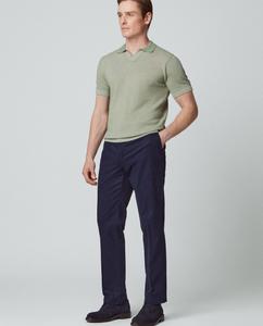 Классические мужские брюки чинос темно-синего цвета Hackett, темно-синий