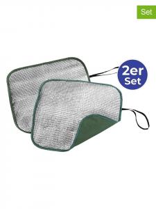 Wenko Комплект из 2 термоподушек зеленого цвета - (Д)35 x (Ш)35 см