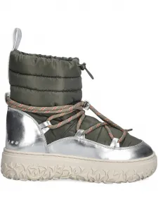 Технические утеплённые ботинки на шнуровке Inuikii, зеленый