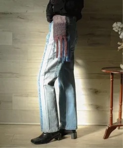 Aimoha -select-/ aimoha Оригинальные джинсы прямого кроя с обратным дизайном Aimoha - Select -, цвет Blue