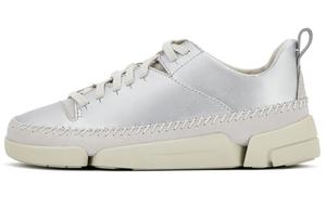 Clarks Casual Shoes Women's Low top Silver & White