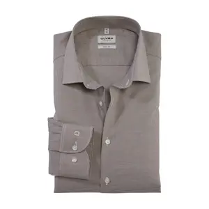 Рубашка OLYMP с длинными рукавами "Level Five Body Fit", цвет Natur