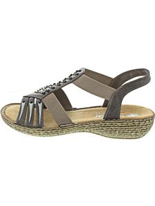 Rieker Серые сандалии