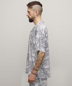 Гавайская рубашка "Дракон" / Hawaiian shirt "Dragon"