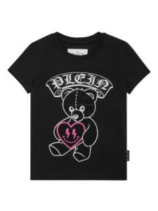 Philipp Plein Junior футболка Pure Teddy Bear, черный