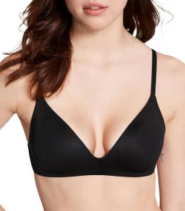 Бюстгальтер Victoria's Pink Wear Everywhere Lightly Lined Wireless T-Shirt, женский (32A - 38DDD) Victoria's Secret, Pure Black (New Look)