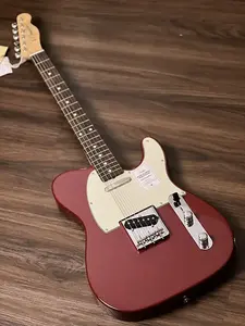 Fender Japan Traditional II 60s Telecaster с грифом из палисандра в цвете Aged Dakota Red