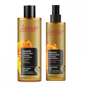 Увлажняющий шампунь Jantar с янтарной эссенцией для сухих ломких волос Farmona