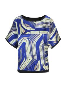 Блуза MADELEINE, синий/темно-синий