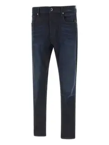 Джинсы с эффектом потертости и пятью карманами G-Star Raw, синий