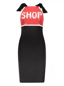 Платье "Shop" Moschino, черный