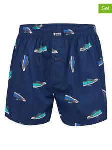 Happy Shorts Комплект из 3 штук: боксерские трусы темно-синего цвета