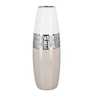 Декоративная ваза GILDE Pico цвет beige/silber/weiß